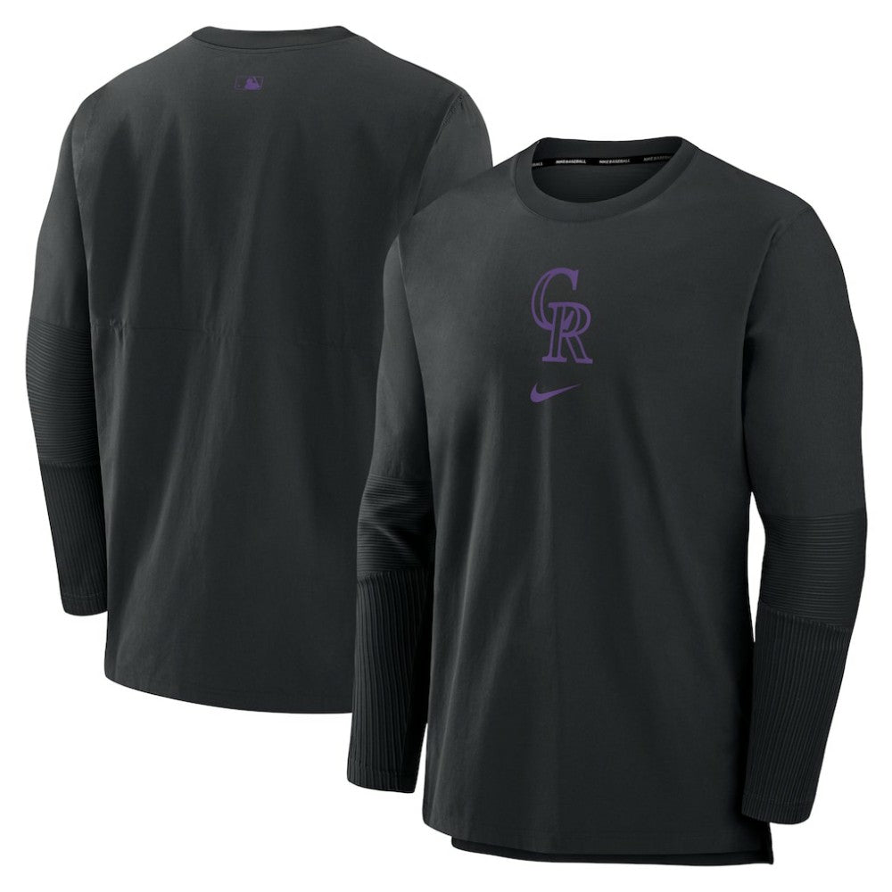 Colorado Rockies Nike Authentic Collection Player Dri-FIT Lightweight Pullover | MLB On Sale