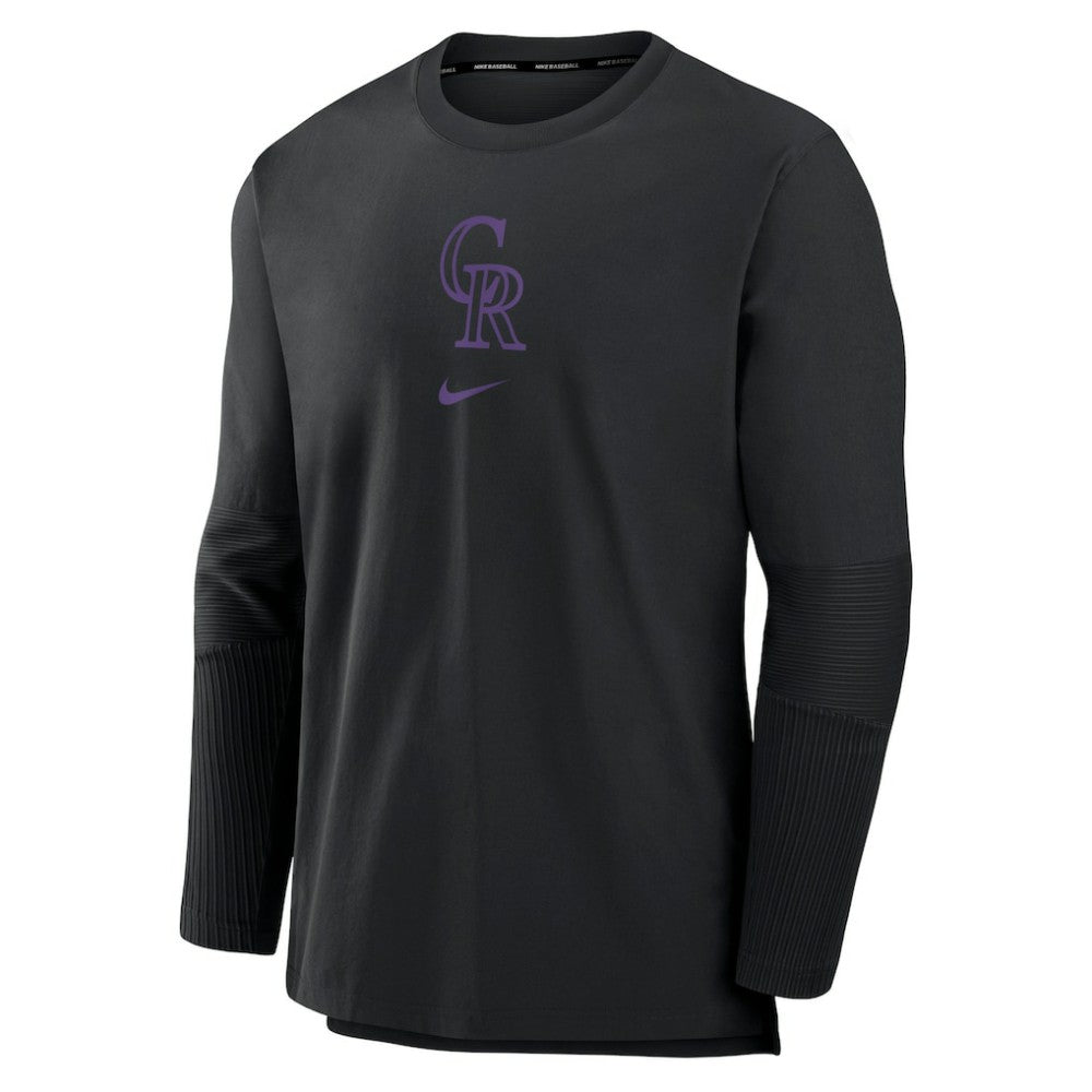 Colorado Rockies Nike Authentic Collection Player Dri-FIT Lightweight Pullover | MLB On Sale