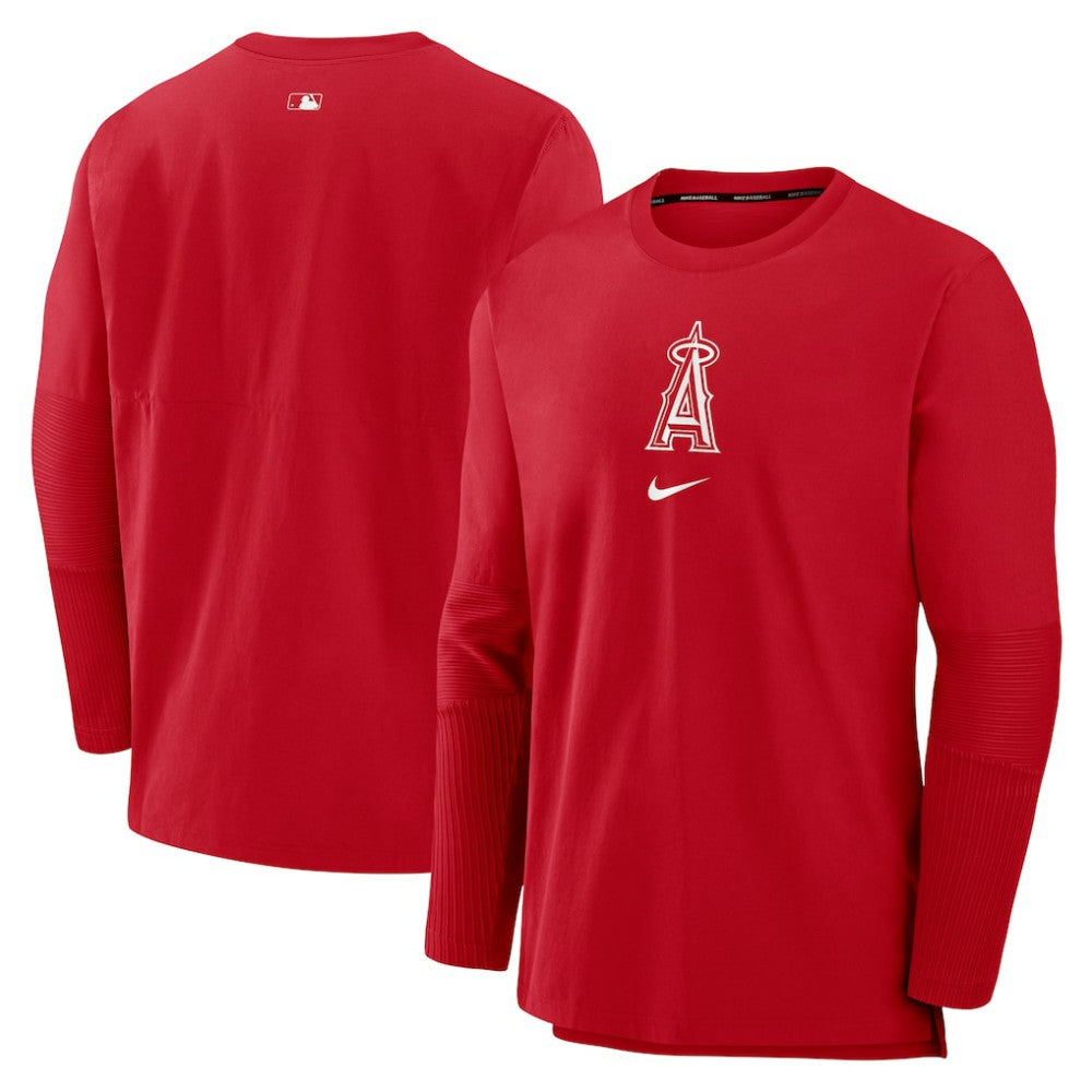 Los Angeles Angels Nike Authentic Collection Player Dri-FIT Lightweight Pullover | MLB US