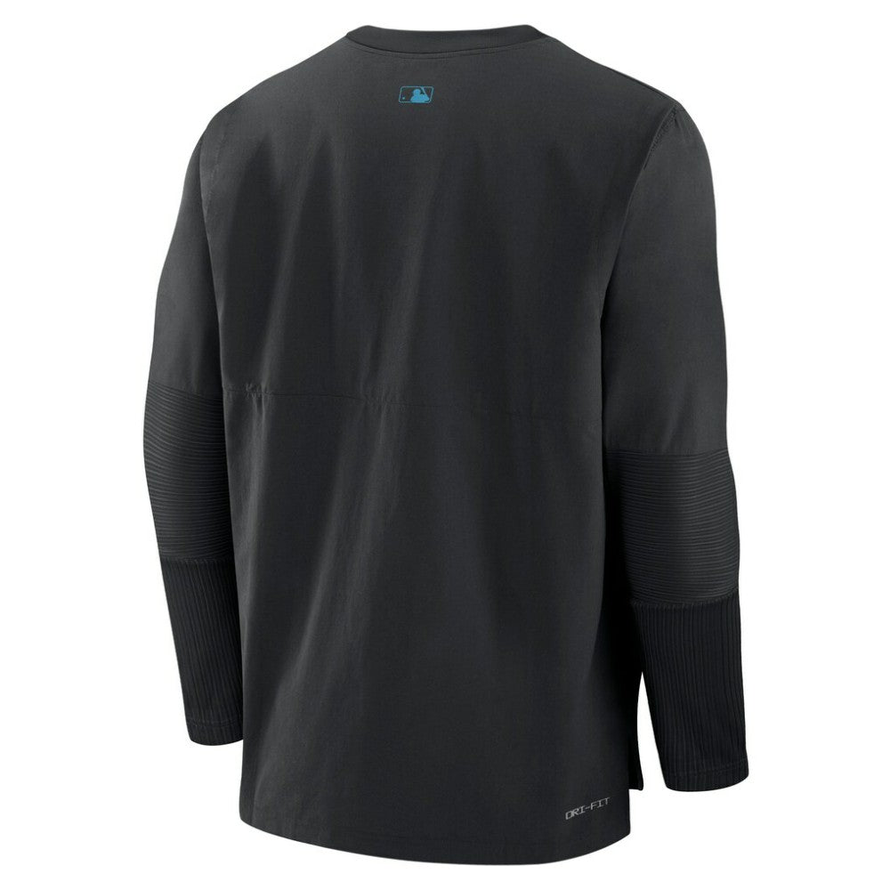 Miami Marlins Nike Authentic Collection Player Dri-FIT Lightweight Pullover | MLB Near me
