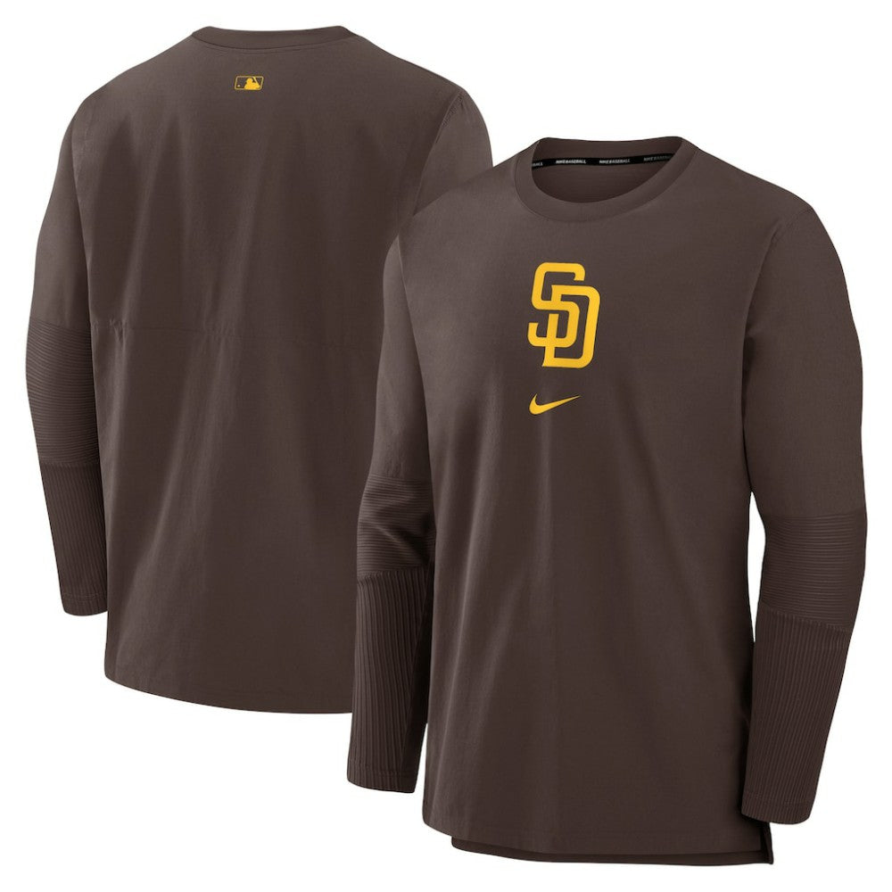 San Diego Padres Nike Authentic Collection Player Dri-FIT Lightweight Pullover | MLB Near me