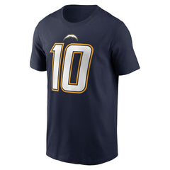 Los Angeles Chargers Nike Justin Herbert  Alternate Super Chargers Name & Number T-Shirt