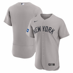 New York Yankees Nike Road Sponsor Patch Authentic Jersey | MLB US