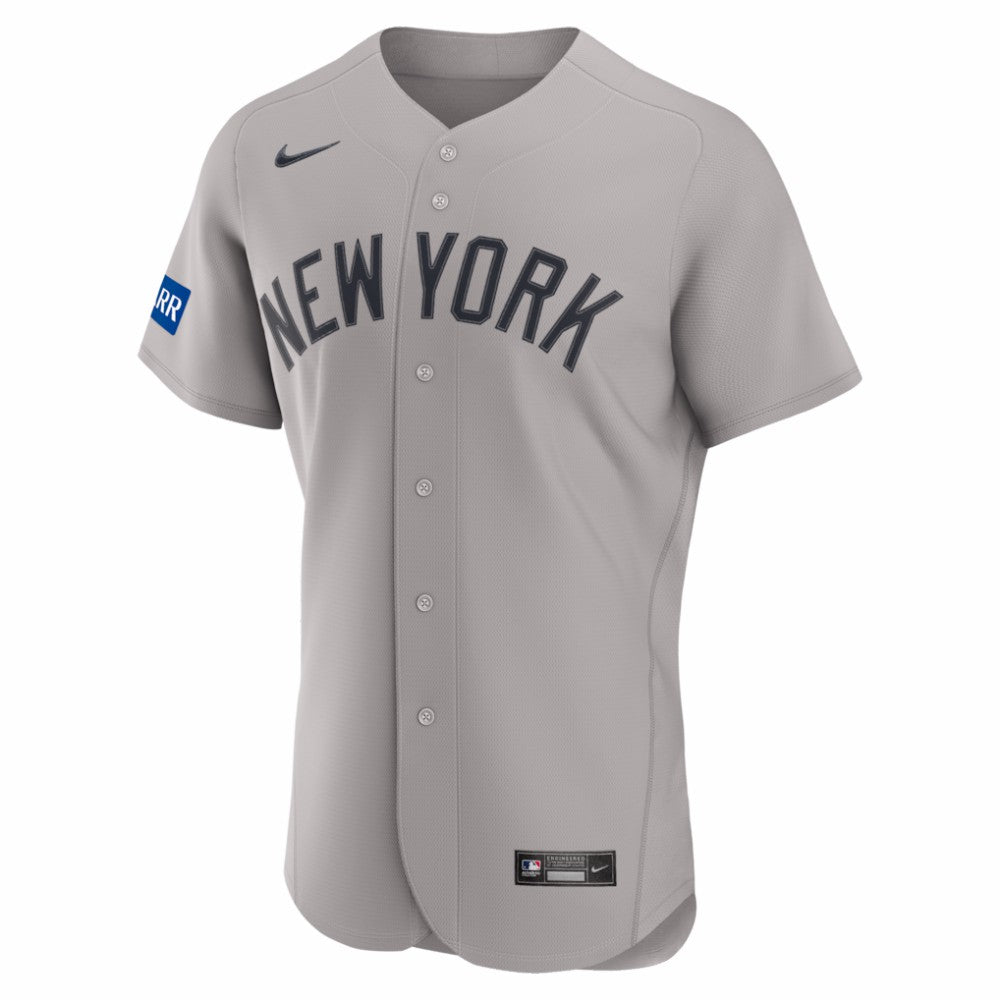 New York Yankees Nike Road Sponsor Patch Authentic Jersey | MLB US