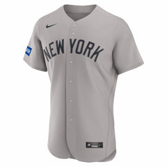 New York Yankees Nike Road Sponsor Patch Authentic Jersey | MLB US