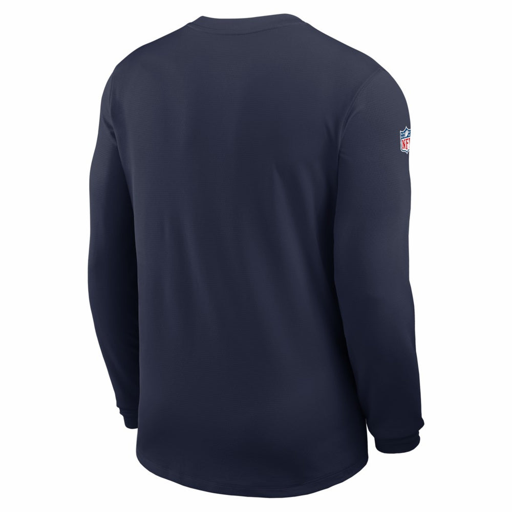 Dallas Cowboys Nike Sideline Coach UV Dri-FIT Long Sleeve Shirt