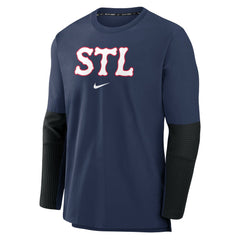 St. Louis Cardinals Nike Authentic Collection Player Dri-FIT Lightweight Pullover | MLB Online