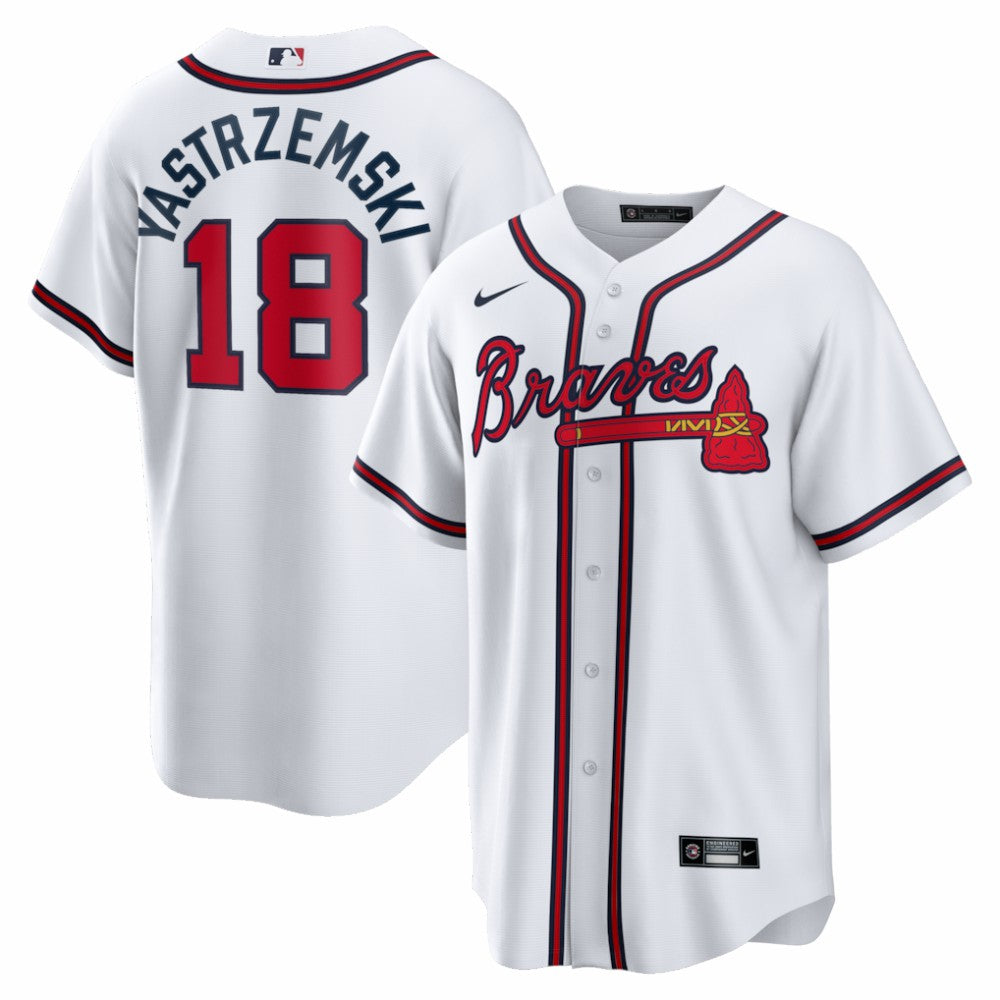 Mike Yastrzemski Atlanta Braves Nike Replica Jersey | MLB Discount