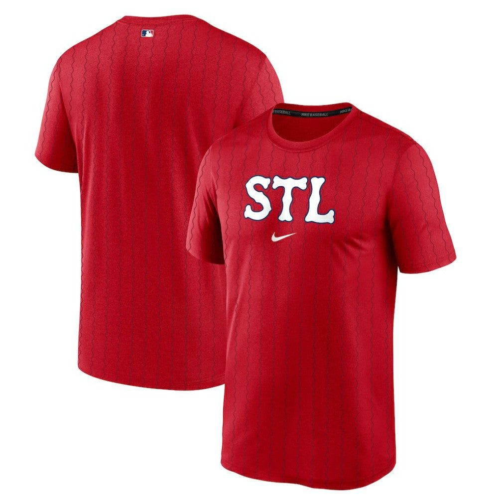 St. Louis Cardinals Nike 2024 City Connect Authentic Collection Practice Velocity Performance T-Shirt | MLB Discount