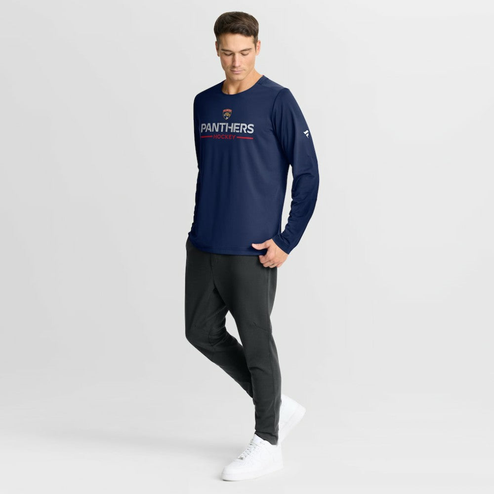 Florida Panthers Fanatics Authentic Pro Rink Tech Long Sleeve T-Shirt Outlet