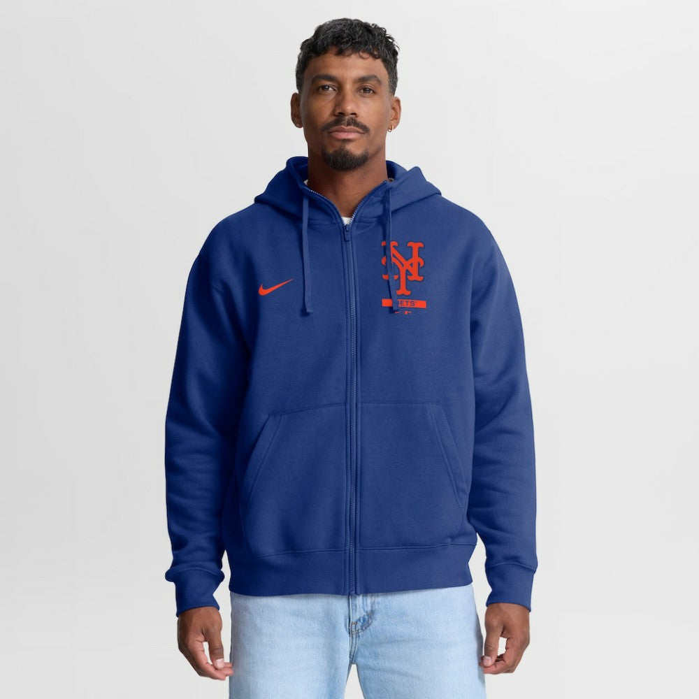 New York Mets Nike Primetime Lockup Full-Zip Hoodie | MLB Online