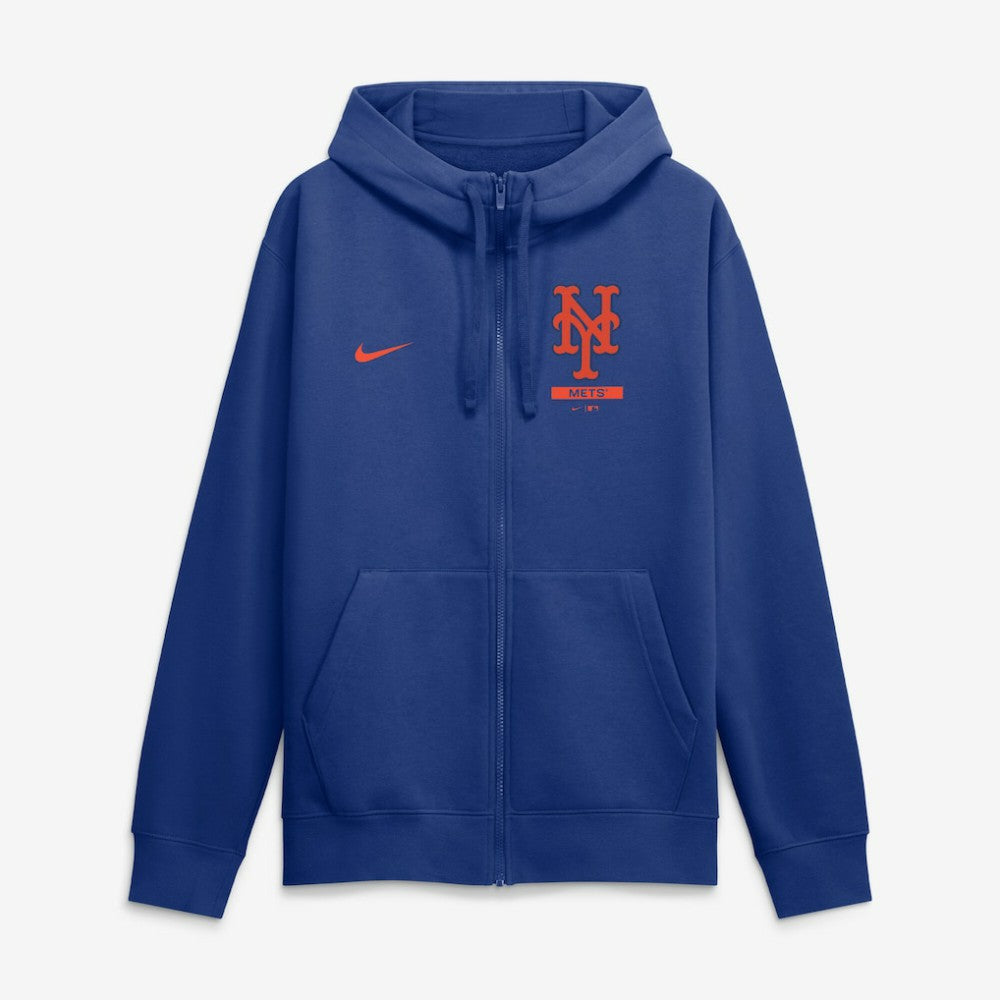 New York Mets Nike Primetime Lockup Full-Zip Hoodie | MLB Online