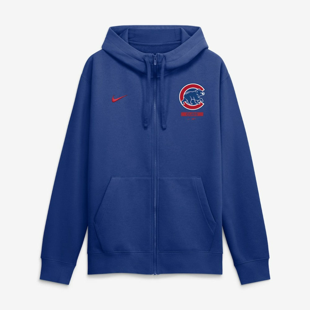 Chicago Cubs Nike Primetime Lockup Full-Zip Hoodie | MLB Discount