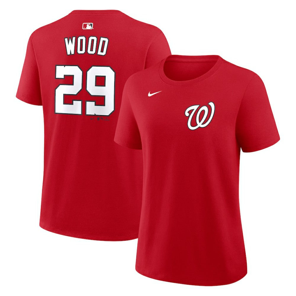 James Wood Washington Nationals Nike Women's Name & Number T-Shirt | MLB On Sale