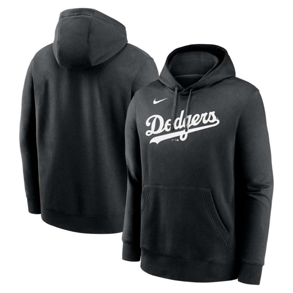 Los Angeles Dodgers Nike Logo Club Fleece Hoodie | MLB Discount
