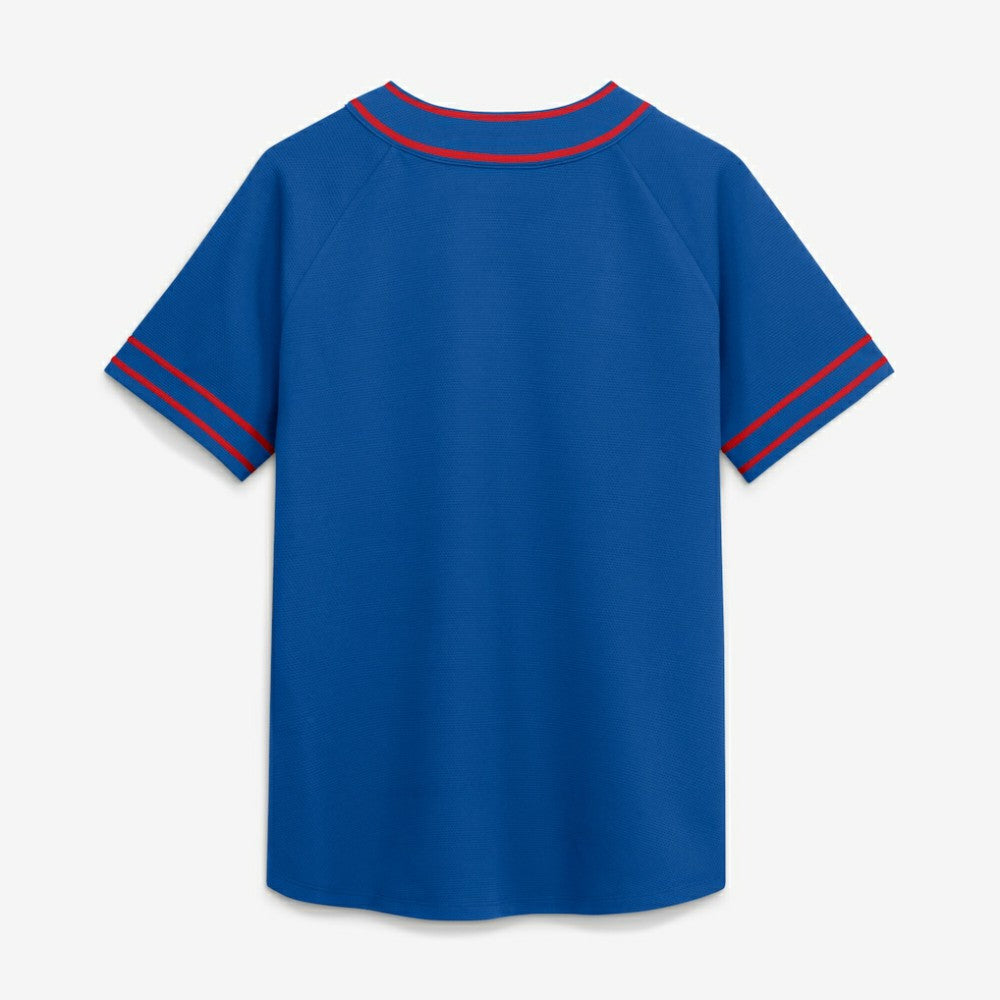 Chicago Cubs Fanatics Women's Diva Race Ahead Raglan V-Neck T-Shirt | MLB Discount