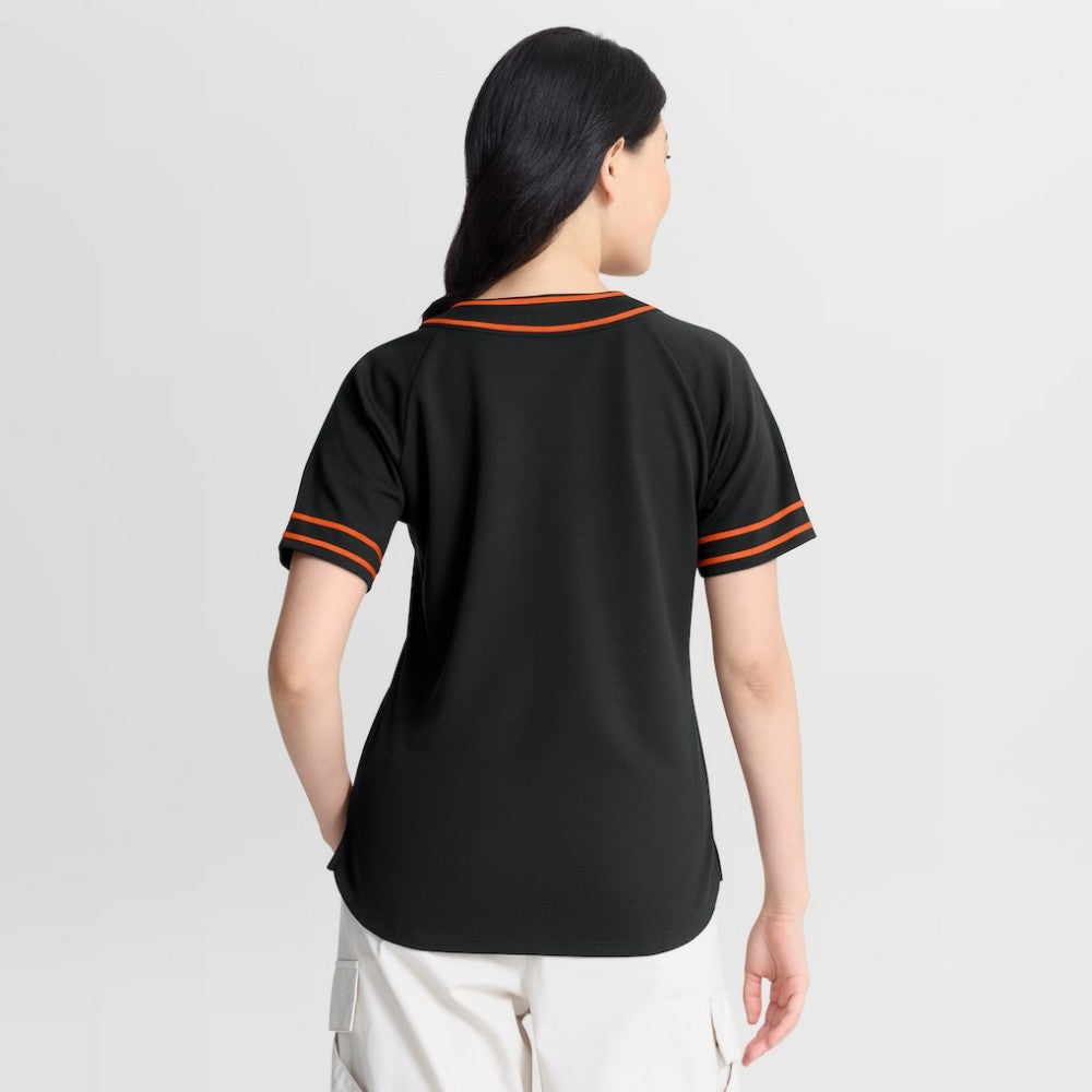 Baltimore Orioles Fanatics Women's Diva Race Ahead Raglan V-Neck T-Shirt | MLB Sale