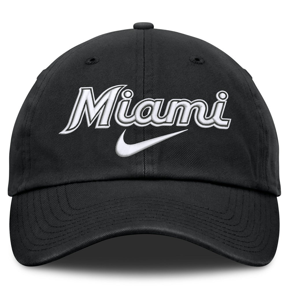Miami Marlins Nike Primetime Club Adjustable Hat | MLB For sale
