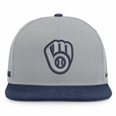 Milwaukee Brewers Nike Primetime Pro Dri-FIT Snapback Hat | MLB Outlet