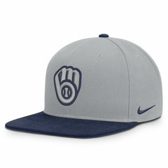 Milwaukee Brewers Nike Primetime Pro Dri-FIT Snapback Hat | MLB Outlet