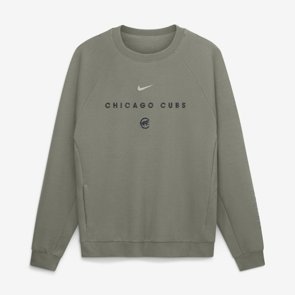 Chicago Cubs Nike Statement Primary Raglan Dri-FIT Sweatshirt | MLB For sale