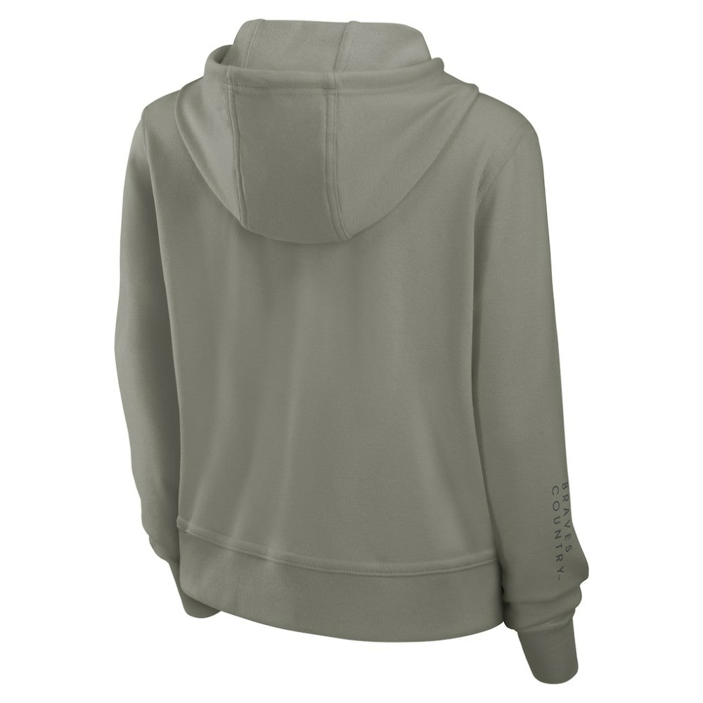Atlanta Braves Nike Women's One Tri-Blend Dri-FIT Hoodie | MLB For sale