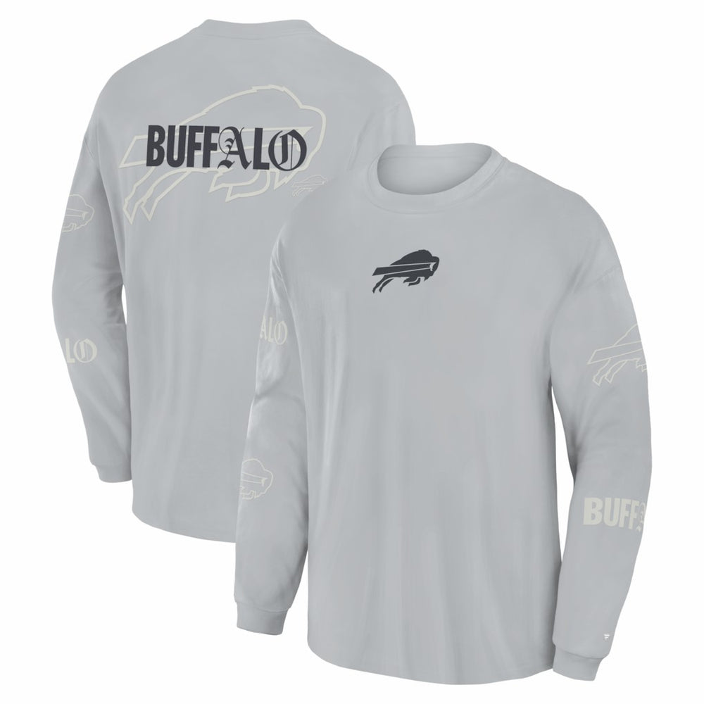 Buffalo Bills Fanatics Oversized Type Play Long Sleeve T-Shirt