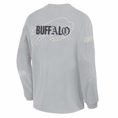 Buffalo Bills Fanatics Oversized Type Play Long Sleeve T-Shirt