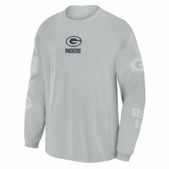Green Bay Packers Fanatics Oversized Type Play Long Sleeve T-Shirt