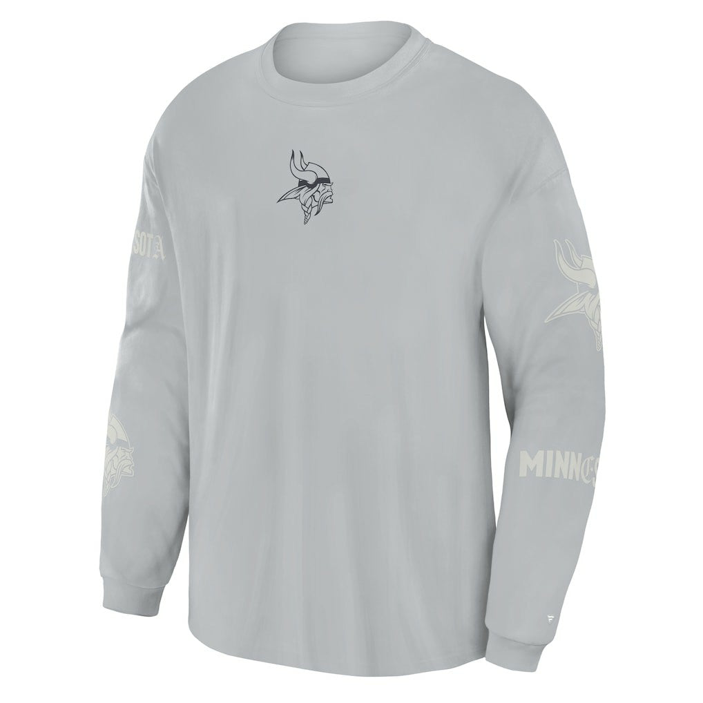 Minnesota Vikings Fanatics Oversized Type Play Long Sleeve T-Shirt