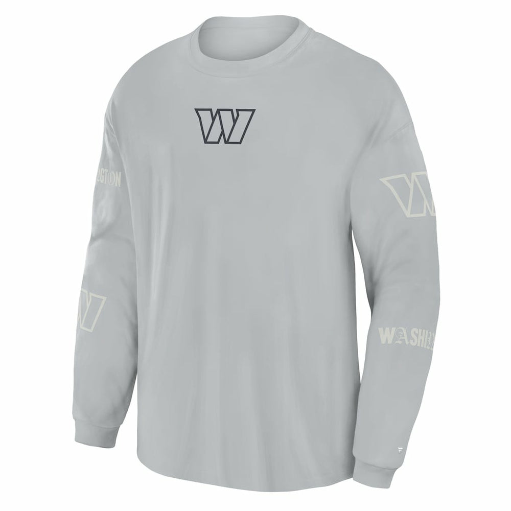 Washington Commanders Fanatics Oversized Type Play Long Sleeve T-Shirt