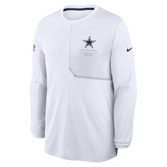 Dallas Cowboys Nike Sideline Coach UV Dri-FIT Long Sleeve Shirt