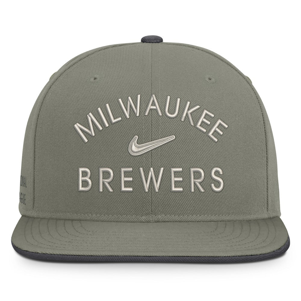 Milwaukee Brewers Nike Pro Dri-FIT Snapback Hat | MLB For sale