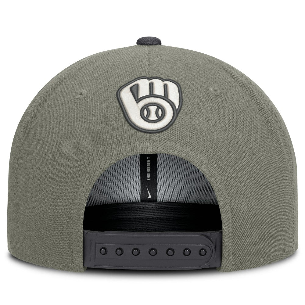 Milwaukee Brewers Nike Pro Dri-FIT Snapback Hat | MLB For sale