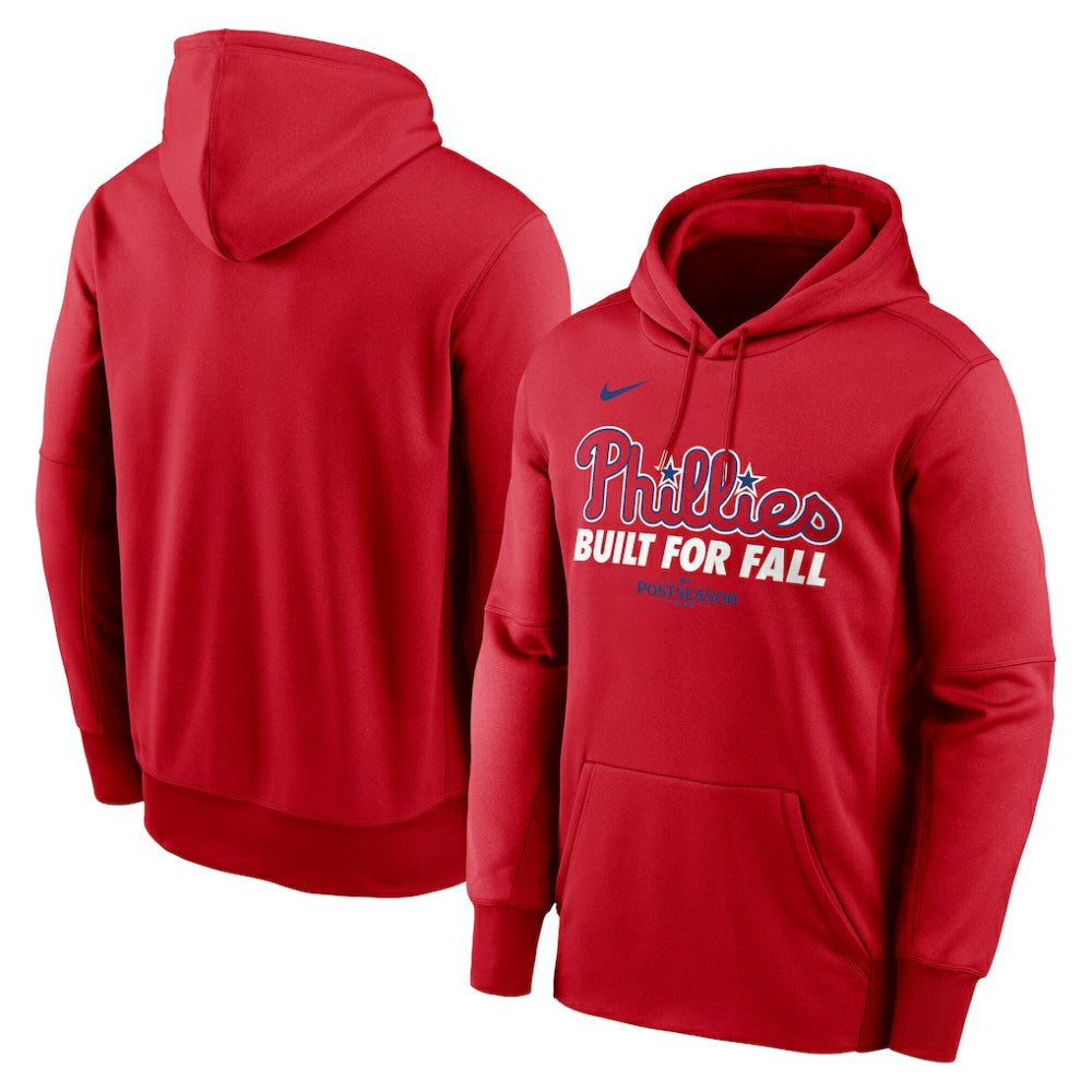 Philadelphia Phillies Nike 2025 MLB Postseason Authentic Collection Therma Fleece Hoodie | MLB Sale