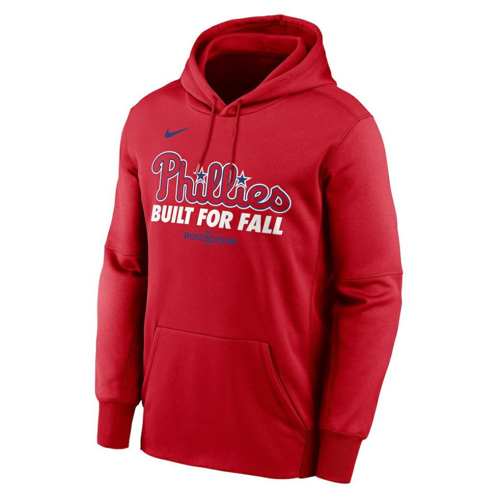 Philadelphia Phillies Nike 2025 MLB Postseason Authentic Collection Therma Fleece Hoodie | MLB Sale