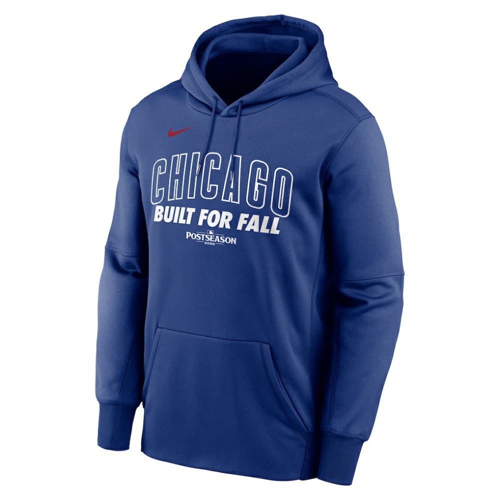Chicago Cubs Nike 2025 MLB Postseason Authentic Collection Therma Fleece Hoodie | MLB New