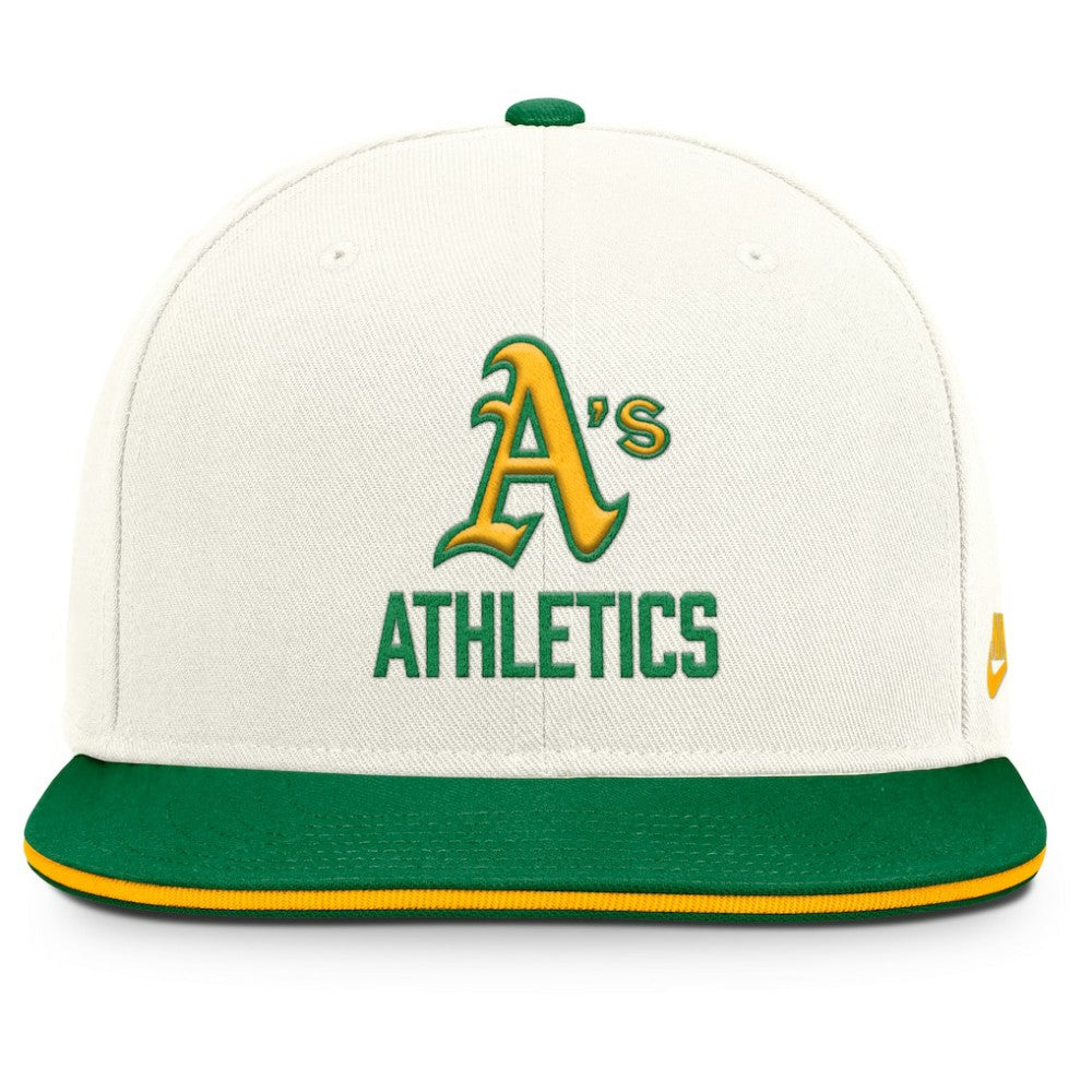 Athletics Nike Cooperstown Pro Dri-FIT Snapback Hat | MLB For sale
