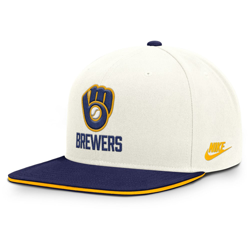 Milwaukee Brewers Nike Cooperstown Pro Dri-FIT Snapback Hat | MLB Online