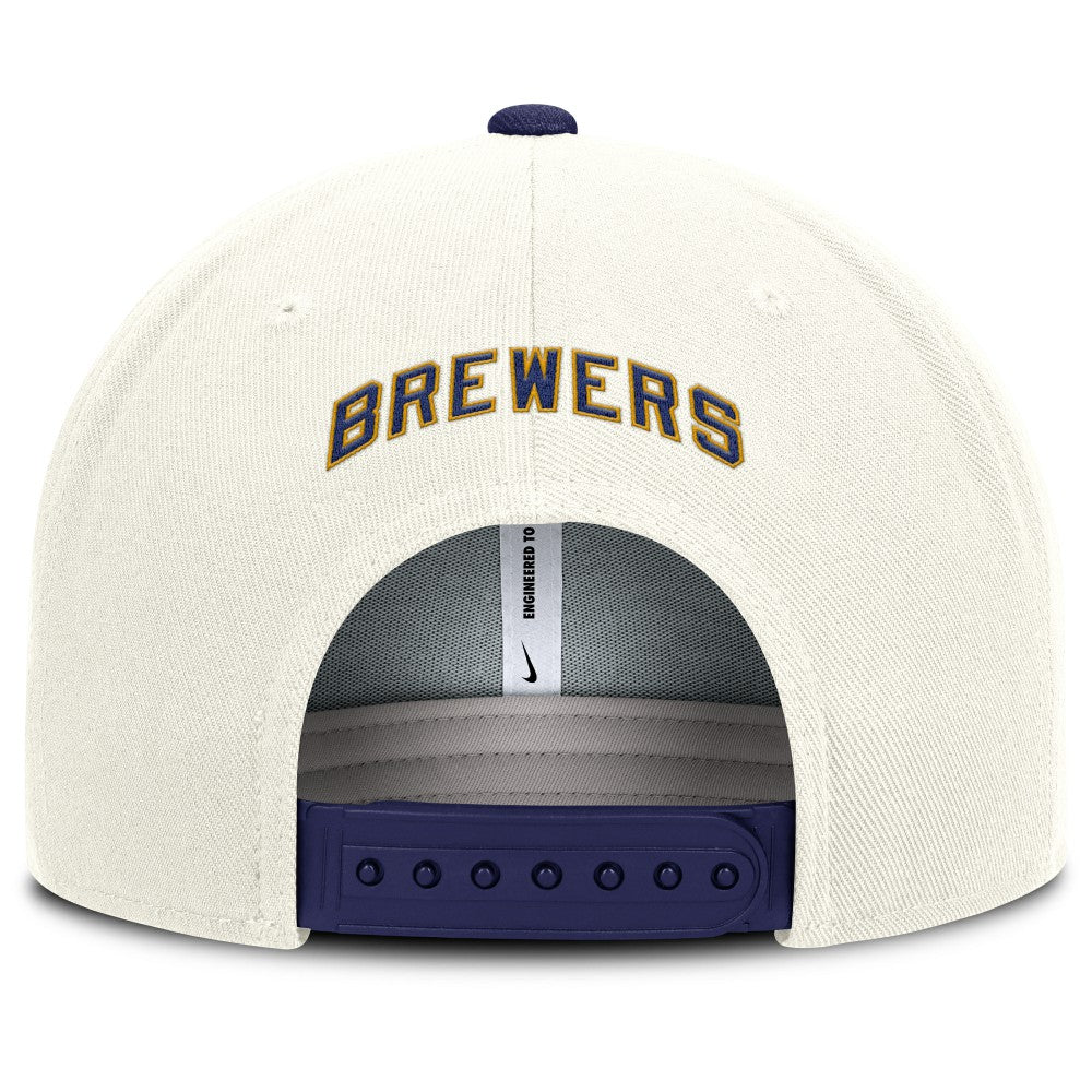 Milwaukee Brewers Nike Cooperstown Pro Dri-FIT Snapback Hat | MLB Online