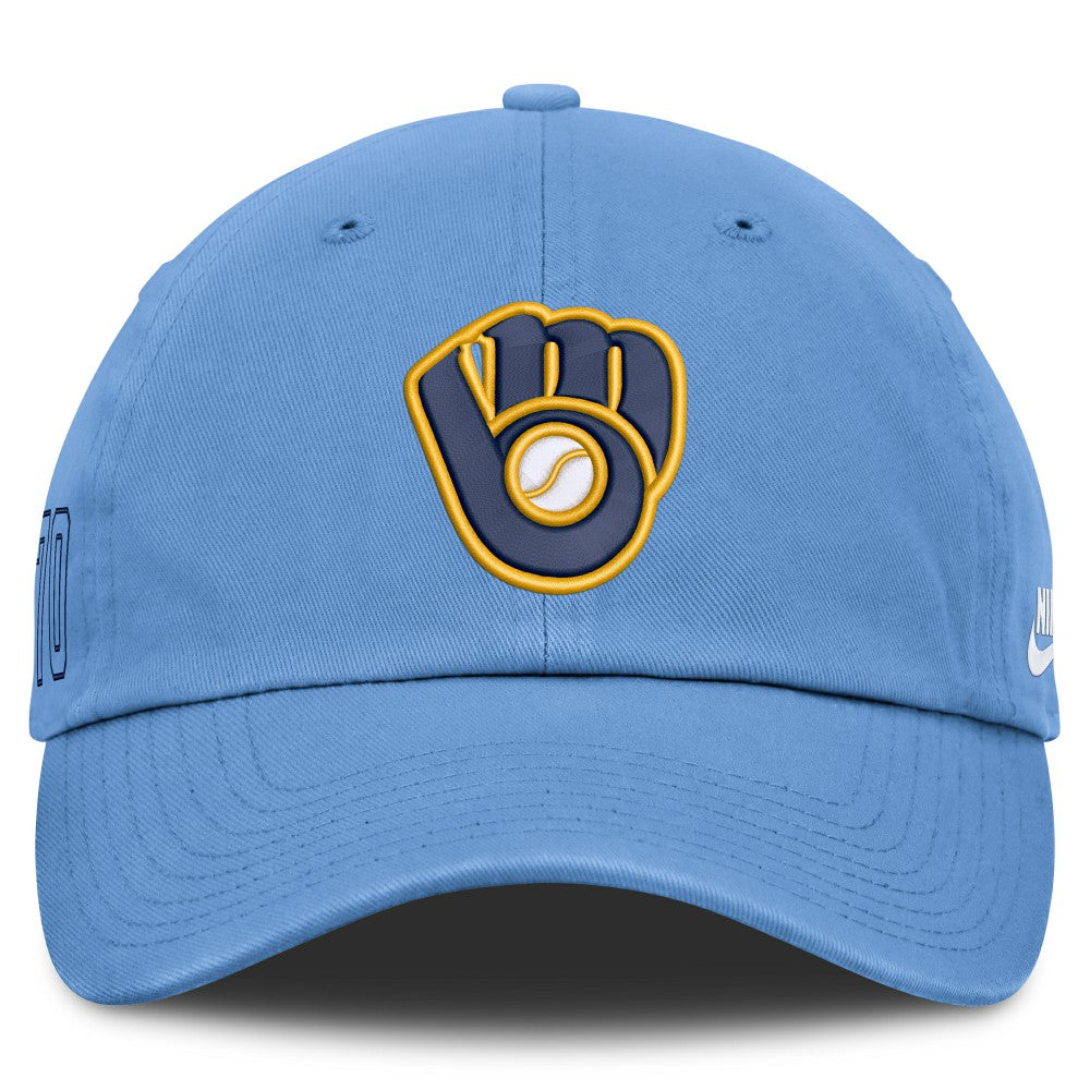 Milwaukee Brewers Nike Cooperstown Club Adjustable Hat | MLB Discount