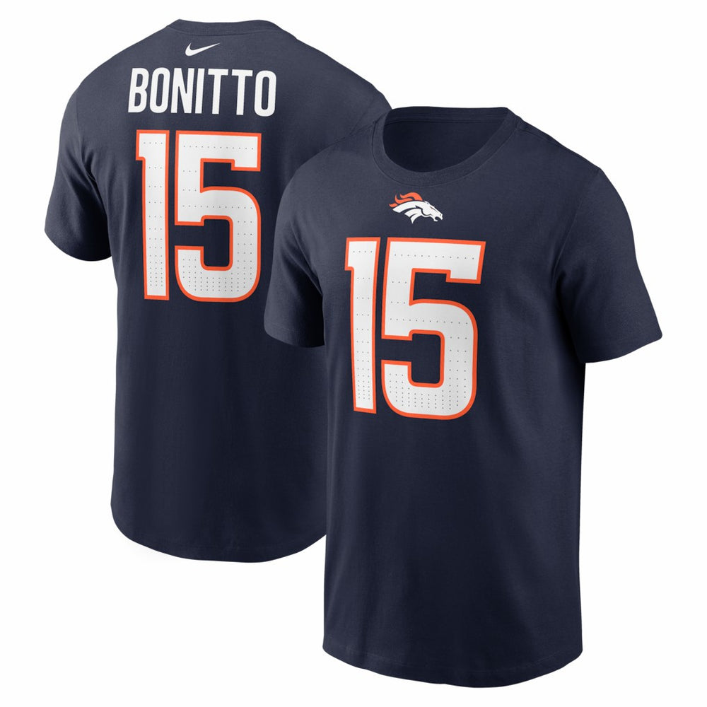 Denver Broncos Nike Nik Bonitto  Player Name & Number T-Shirt