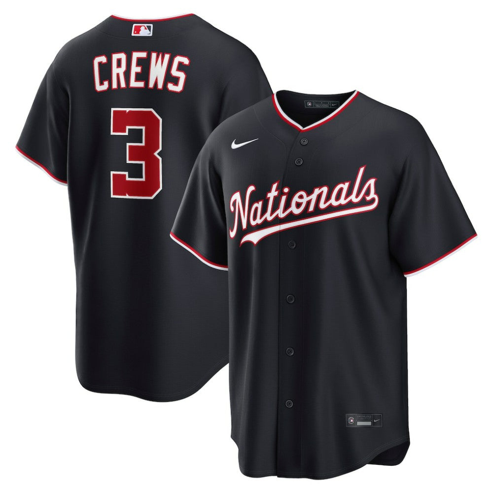 Dylan Crews Washington Nationals Nike Alternate Replica Jersey | MLB Near me