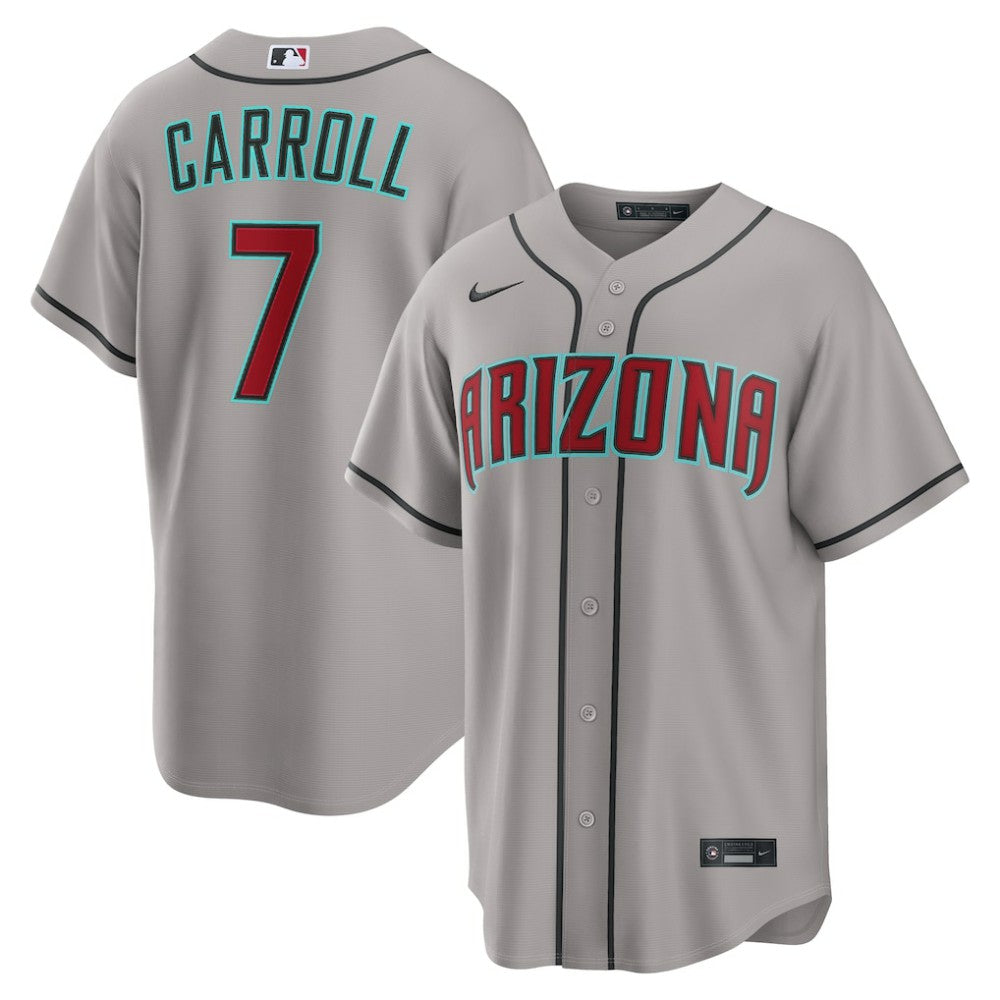 Corbin Carroll Arizona Diamondbacks Nike Road Replica Jersey | MLB US