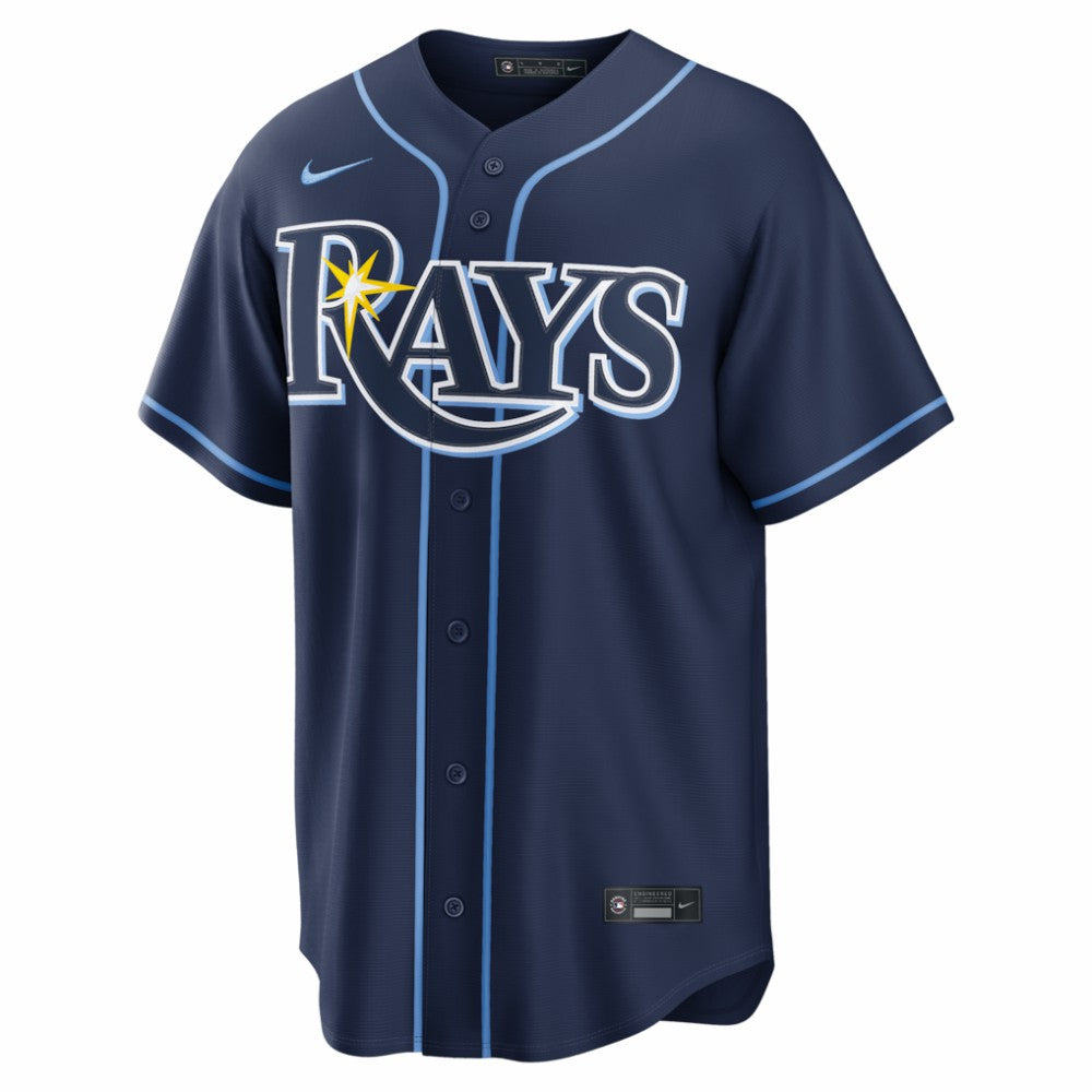Junior Caminero Tampa Bay Rays Nike Road Replica Jersey | MLB On Sale