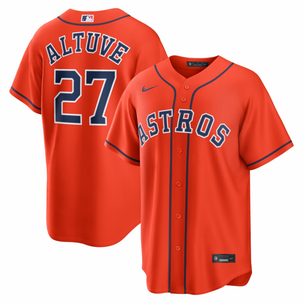 Jose Altuve Houston Astros Nike Alternate Replica Jersey | MLB Near me