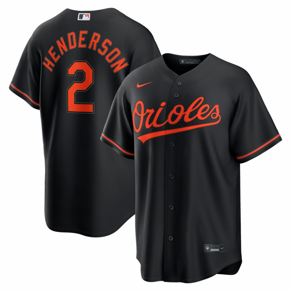 Gunnar Henderson Baltimore Orioles Nike Alternate Replica Jersey | MLB Near me
