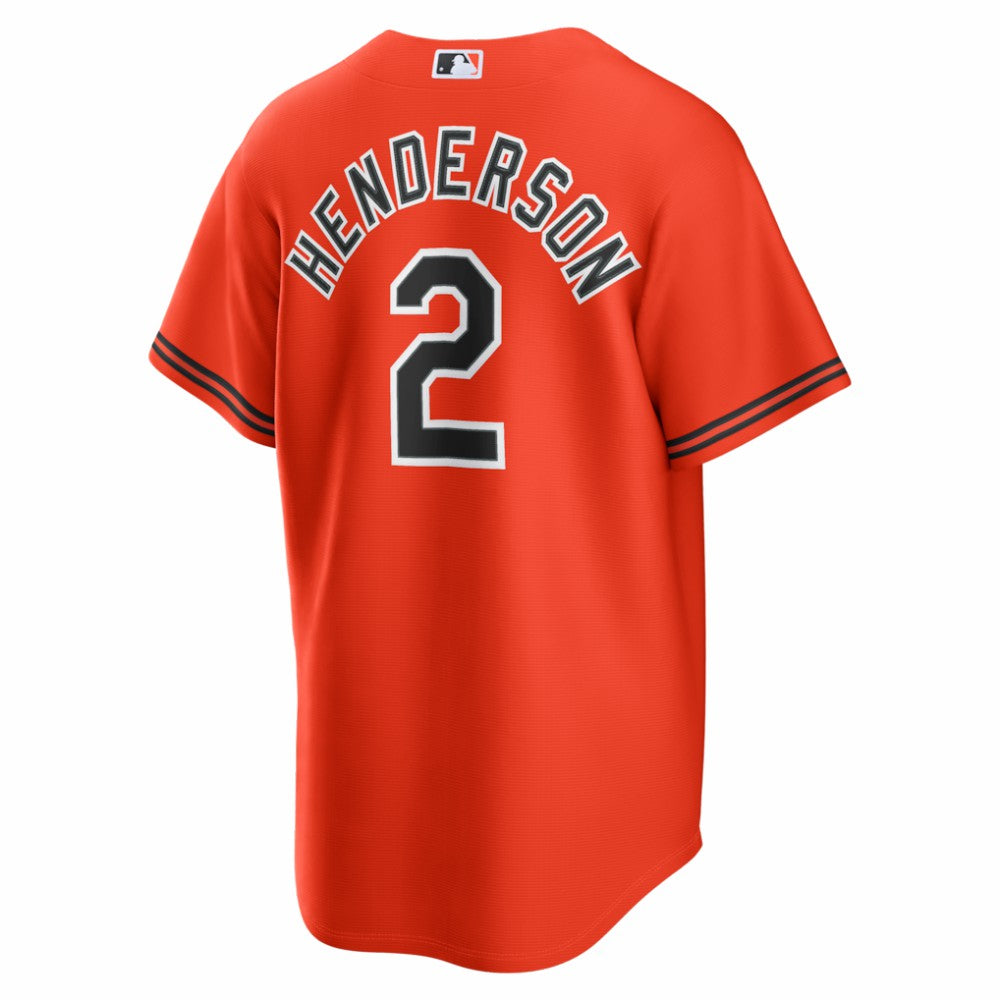 Gunnar Henderson Baltimore Orioles Nike Alternate 2 Replica Jersey | MLB On Sale