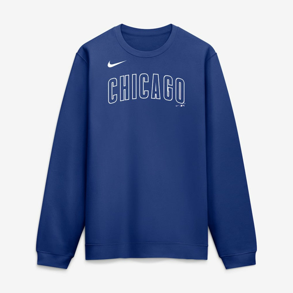 Chicago Cubs Nike Primetime Wordmark Sweatshirt | MLB US