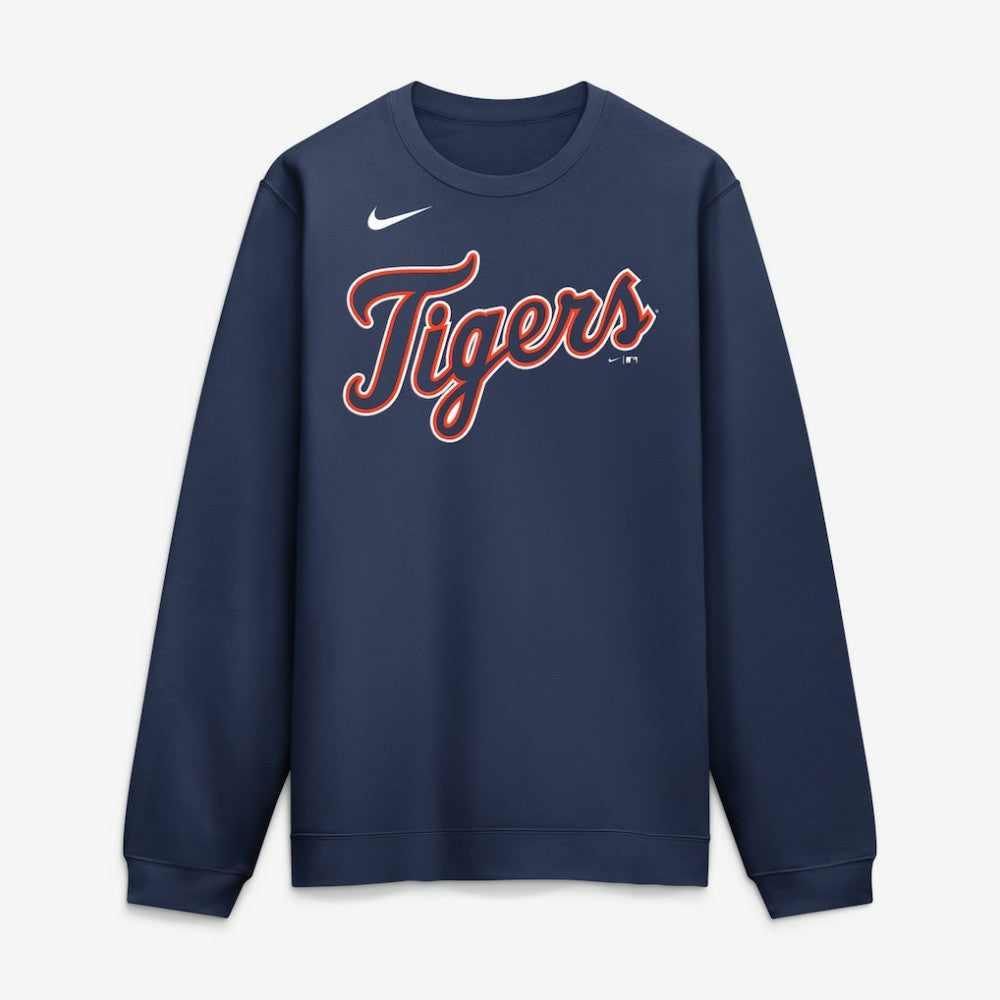 Detroit Tigers Nike Primetime Wordmark Sweatshirt | MLB On Sale